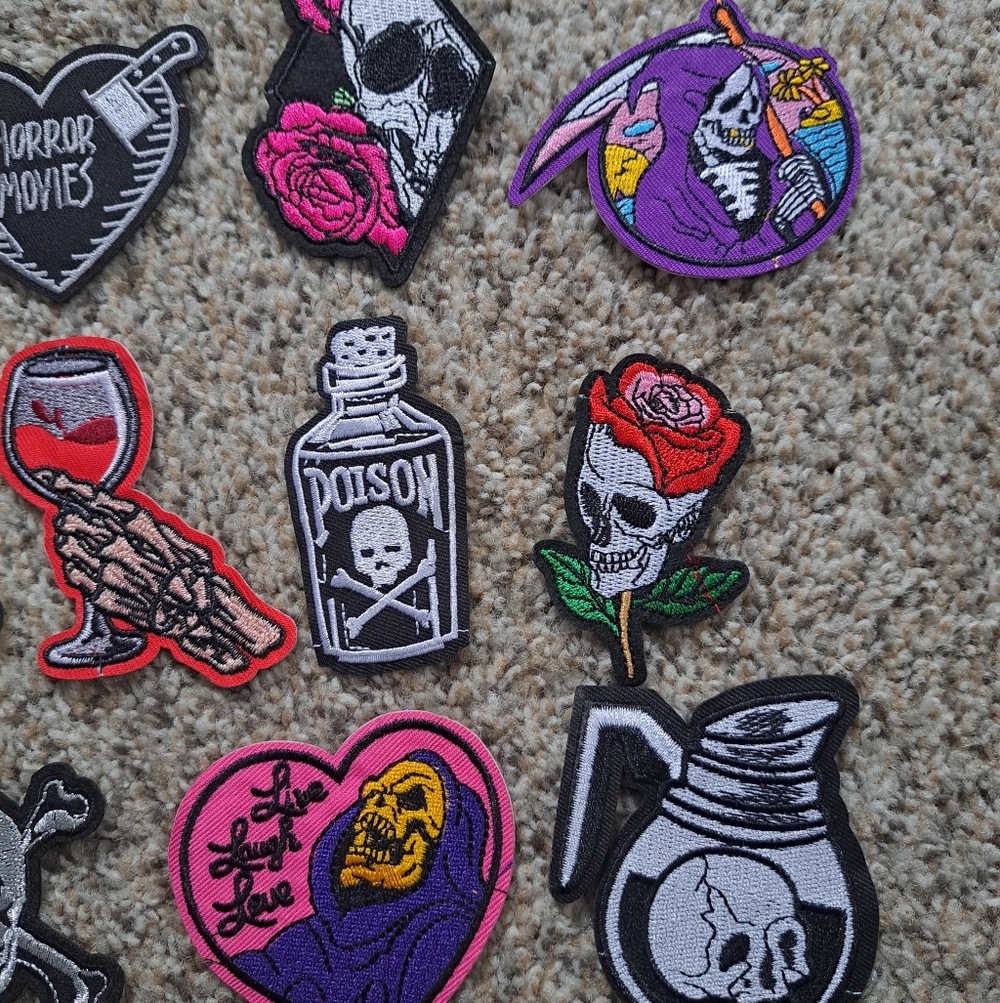 Horror Iron On Patches - Picture 3 of 4